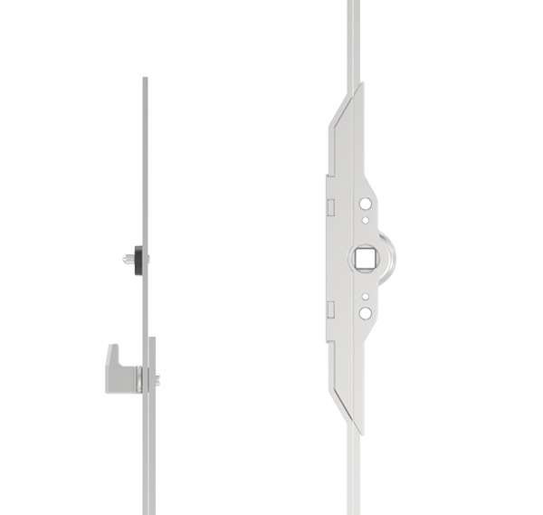 MULTIPOINT LOCK WITH HOOKS 180º B7.5 1000